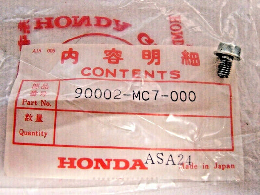 HONDA CB XL XR VT VF FLANGE BOLT 4X8 MM 90002-MC7-000 NOS