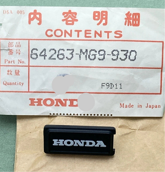 HONDA GL100 EMBLEM  64263-MG9-930