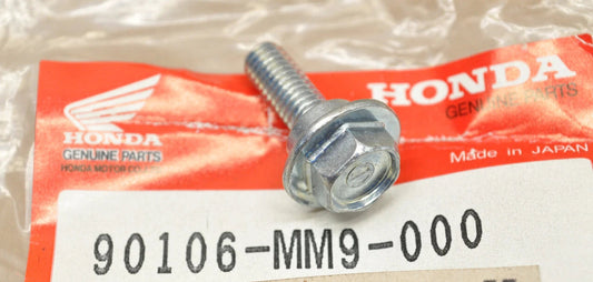 HONDA CBR900 CHF50  GL1800 NX650 PC800 TRX420 XL600 XR70 XR650 Factory Fender Bolt  90106-MM9-000