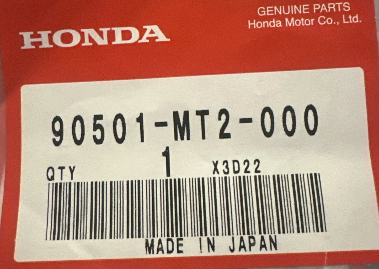 HONDA  WASHER     90501-MT2-000
