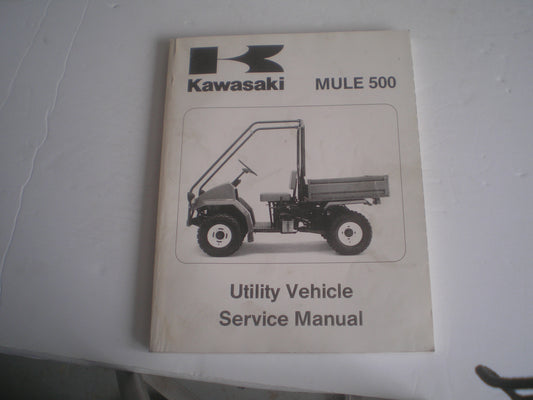 KAWASAKI MULE 5550 Service Manual 99931-1326-02