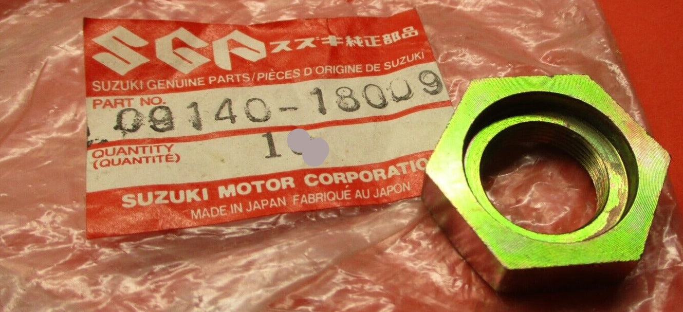 SUZUKI LT250 RM250 Factory Sprocket Nut  18mm  09140-18009