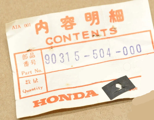 HONDA 3 mm SPEED NUT 90315-504-000