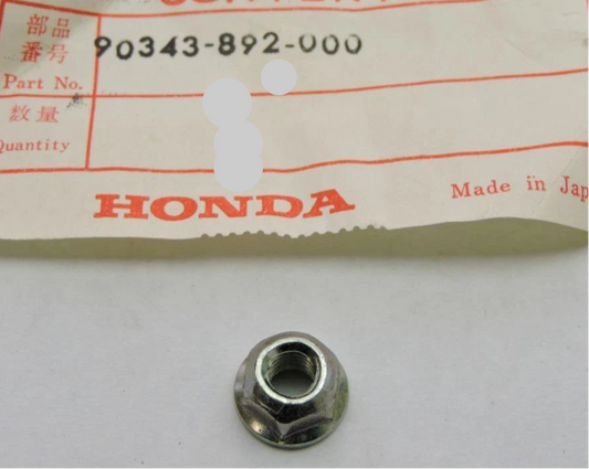 HONDA   SELF LOCKING NUT 90343-892-000