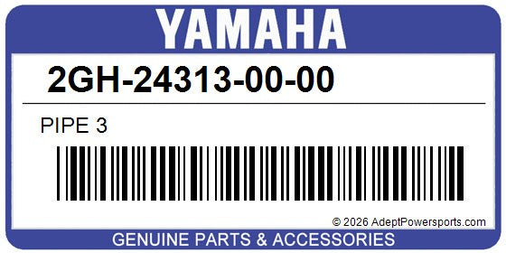 YAMAHA  FZR1000 FUEL TANK PIPE 3   2GH-24313-00