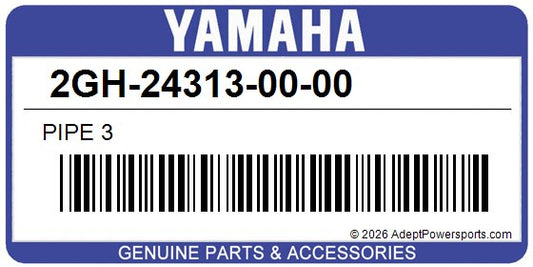YAMAHA FZR1000 FUEL TANK PIPE 3 2GH-24313-00