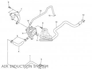 YAMAHA WR250F IR INDUCTION PIPE    5TJ-14871-10