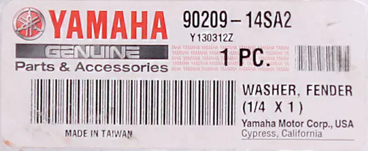 YAMAHA  WASHER  90209-14SA2