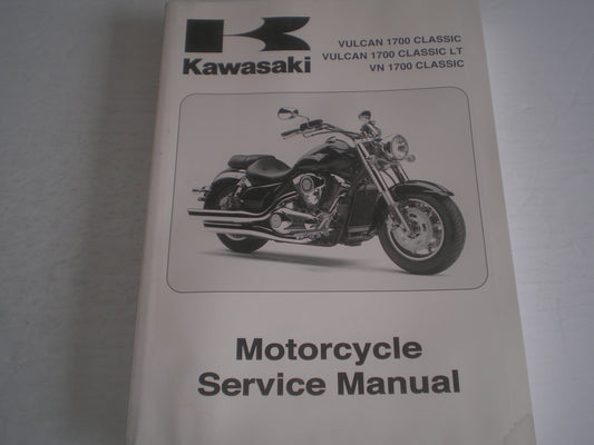 KAWASAK 2009 VN1700 VULCAN CLASSIC TOURER VN1700 NOMAD SERvice Manual 99924-1414-01