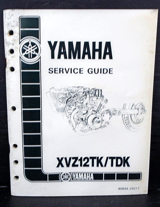 YAMAHA XVZ12TK / XVZ12TDK 1983 Service Guide Manual  90894-29211  #B152