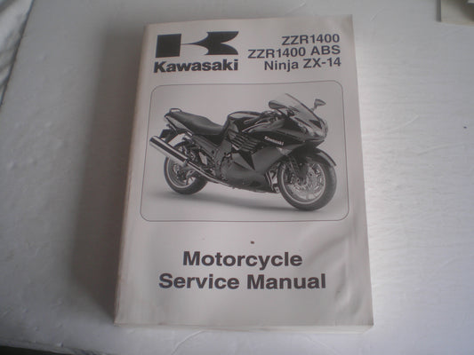 KAWASAKI 2006 ZX1400 A6 F ZZR-1400 ABS NINJA ZX-14 Service Manual 99924-1362-01
