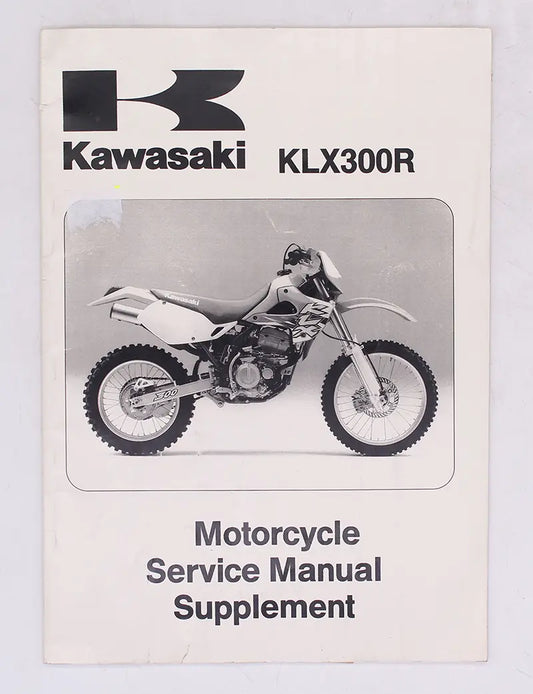 KAWASAKI 1997 &  2000 KLX300 R  Service Manual SUPPLEMENT  99924-1200-52