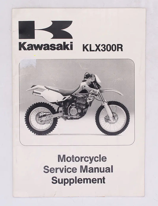 KAWASAKI 1997 & 2000 KLX300 R Service Manual SUPPLEMENT 99924-1200-52