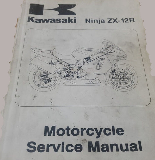 KAWASAKI 2002 ZX-12 B1 NINJA ZX-12R SERVICE MANUAL 99924-1278-01