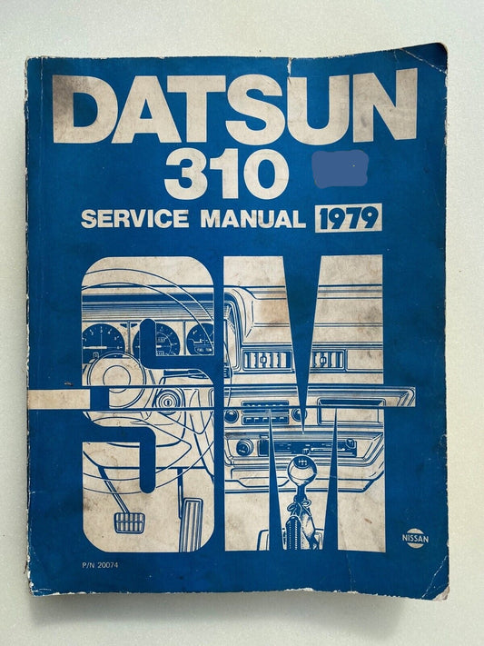 1979 DATSUN 310 NISSAN Service Manual SM9E-0N10U0 #B32