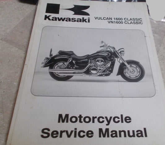 KAWASAK 2003 VULCAN 1600 CLASSICS Service Manual 99924-1309-01
