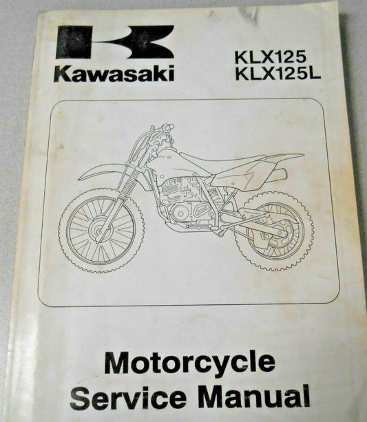 KAWASAKI 2003 KLX125 KLX125L SERvice Manual 99924-1293-01