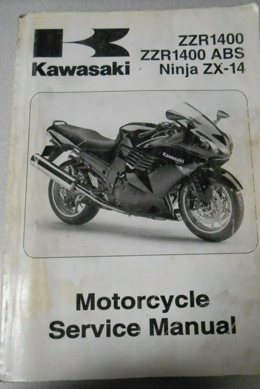 KAWASAKI 2008 ZZR 1400 ZZR 1400 ABS NINJA ZX-14 SERVICE MANUAL 99924-1389-01