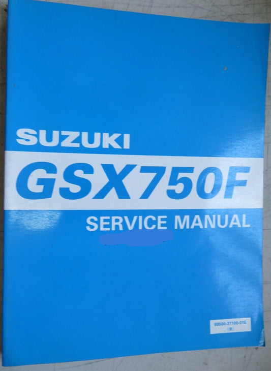 SUZUKI GSX750F Katana 1997-2003 Service Manual 99500-37100-01E #B87