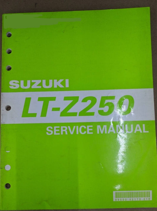 SUZUKI LT-Z250 2004 Service Manual 99500-42170-01E #B95