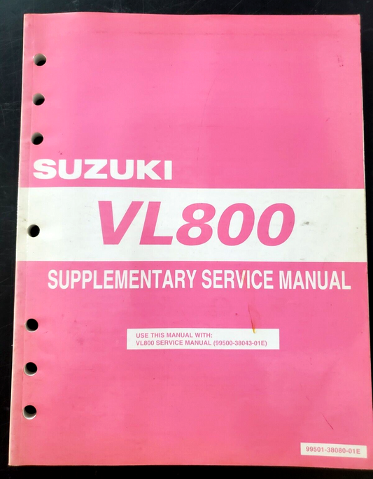 SUZUKI VL800 K5 2005 Supplementary Service Manual 99501-38080-01E #B118