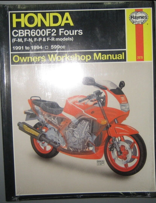 HONDA 1991 - 1994 CBR600F2 HAYNES WORKSHOP MANUAL # 2070