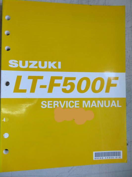 SUZ  2003 - 2007 LT-F500F SERVICE MANUAL 99500-44050-01 E