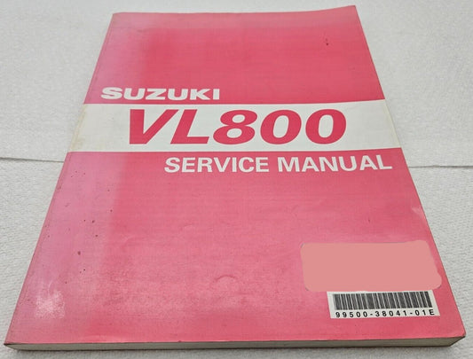 SUZUKI VL800 K1 K2 2001-2002 Service Manual 99500-38041-01E / 99500-38047-03E #B121