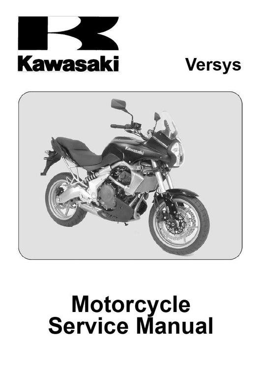 KAWASAKI 2007 KLE650A7F 650 VARSEY ervice Manual 99924-1369-01