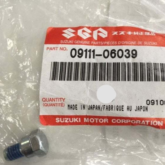 SUZUKI DR650 LT250 LTR450 LTR450 LTZ400 LTZ400 SP600 Sprocket Bolt 09111-06039