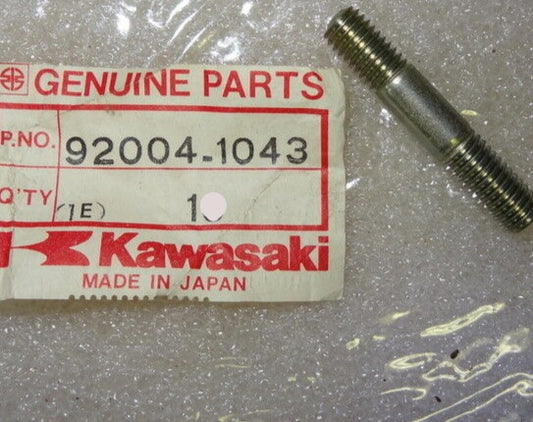 KAWASAKI KLT KL 200 250 KZ250-W1 KZ1000 KZ1100 CYLINDER HED EXHAUST STUD 92004-1043