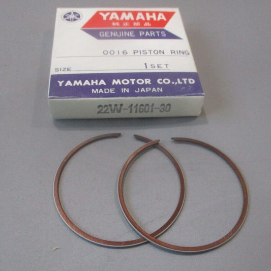 YAMAHA 1983 YZ80 PISTON RING SET  .75 mm OVER SIZE  22W-11601-30