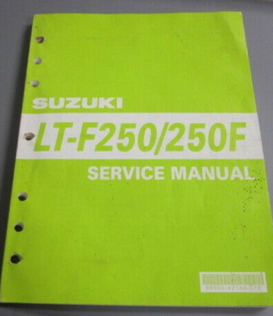 SUZUKI LT-F250 / LT-F250F 1998-2002 Service Manual  99500-42143-01E  #B96