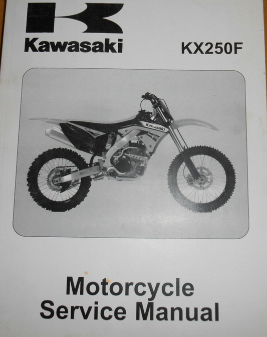 KAWASAK 2011  KX250F KX250YBF  Service Manual  99924-1437-01
