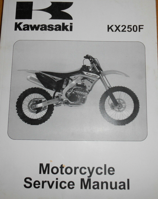 KAWASAK 2011 KX250F KX250YBF Service Manual 99924-1437-01