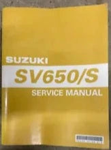 SUZUKI SV650/S K3  2003  Service Manual  99500-36120-01E  #B102