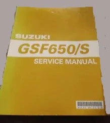 SUZUKI GSF650/S K5  2005  Service Manual  99500-36150-01E  #B125