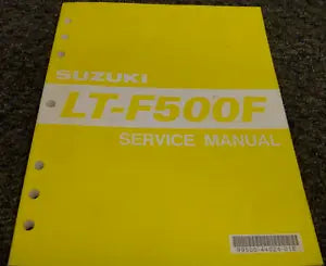 SUZUKI LT-F500F 1998-2002 Service Manual 99500-44024-01E #B126