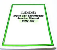 ARCTIC CAT 1993 SNOWMOBILE Kitty Cat  Service Manual  2254-824  #B70
