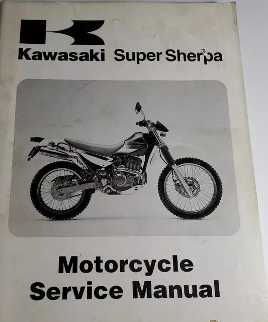 KAWASAKI  97 99 2000 SUPER SHERPA  Service Manual  99924-1250-01