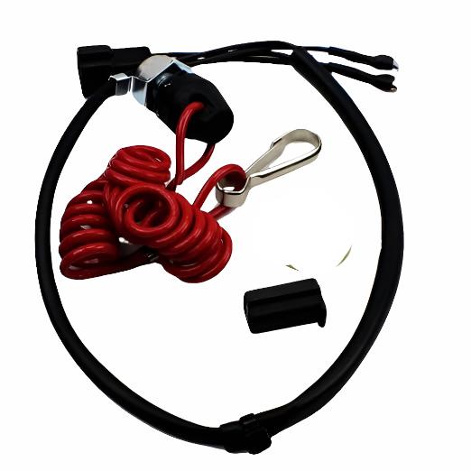 POLARIS & YAMAHA RMK600 XCR120 XLT580 Genuine Tether Ignition Switch Kit 2870668 / 8H8-82550-1
