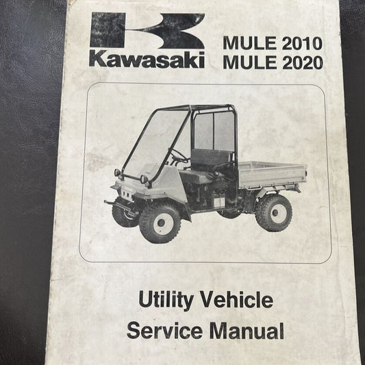 KAWASAKI KAF540 C1 MULE 2010 2020 UTILITY VEHICLE   Service Manual  99924-1133-01
