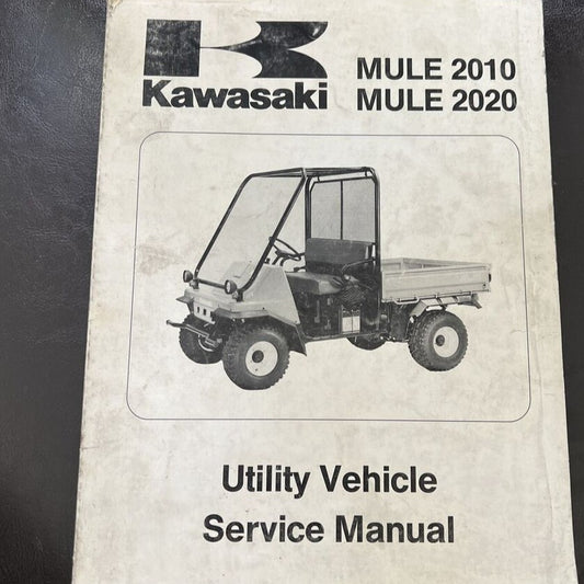 KAWASAKI KAF540 C1 MULE 2010 2020 UTILITY VEHICLE Service Manual 99924-1133-01