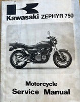 KAWASAKI 1991 - 1996 ZR750 ZEPHYR  Service Manual SUPPLEMENT  99924-1138-02