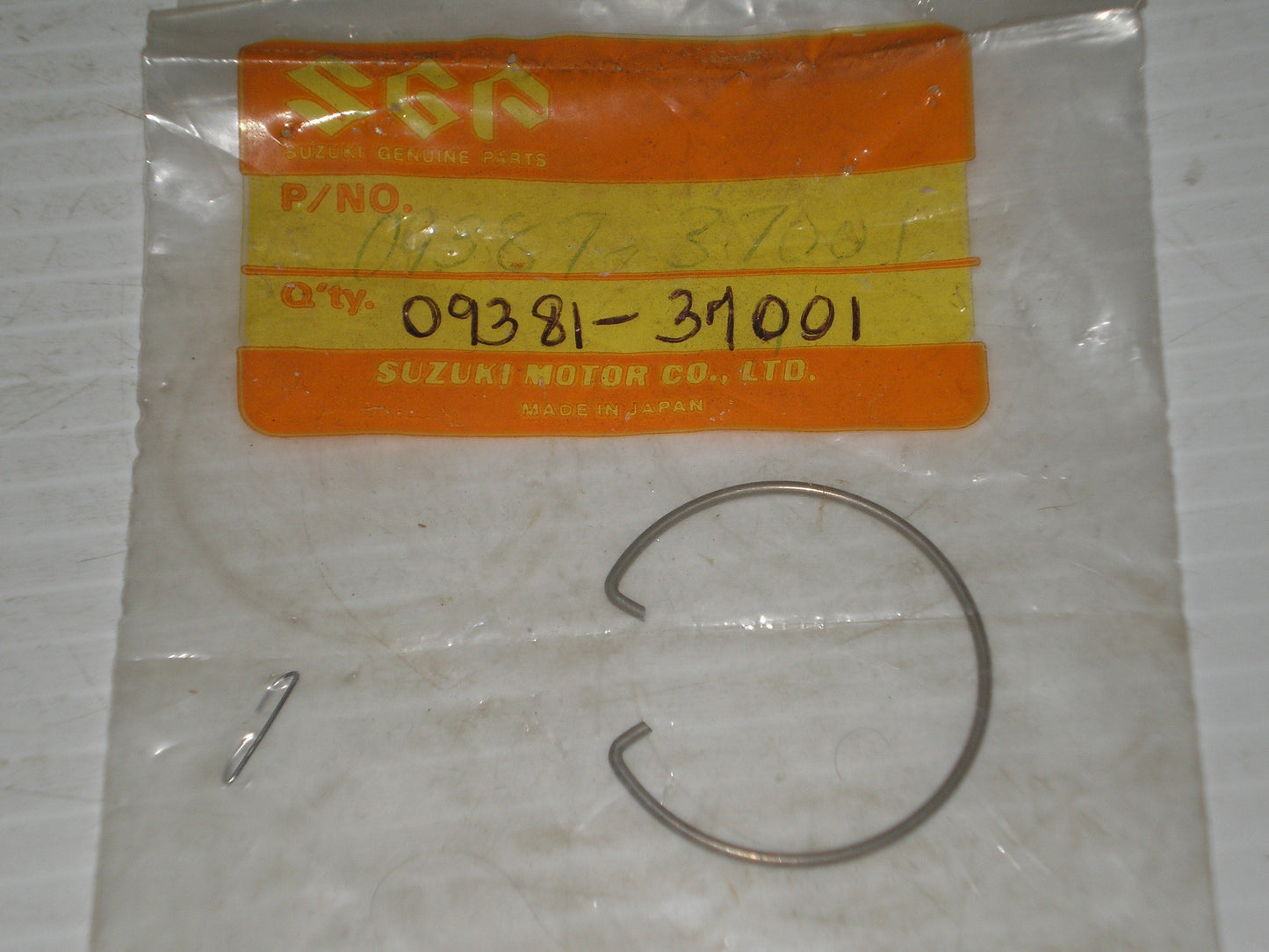 SUZUKI LT250 LT300 1985-1989 Clutch Circlip 09381-37001