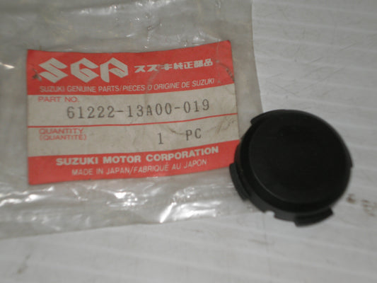 SUZUKI LT230 Factory Black Rear Swing Arm Pivot Cap  61222-13A00-019