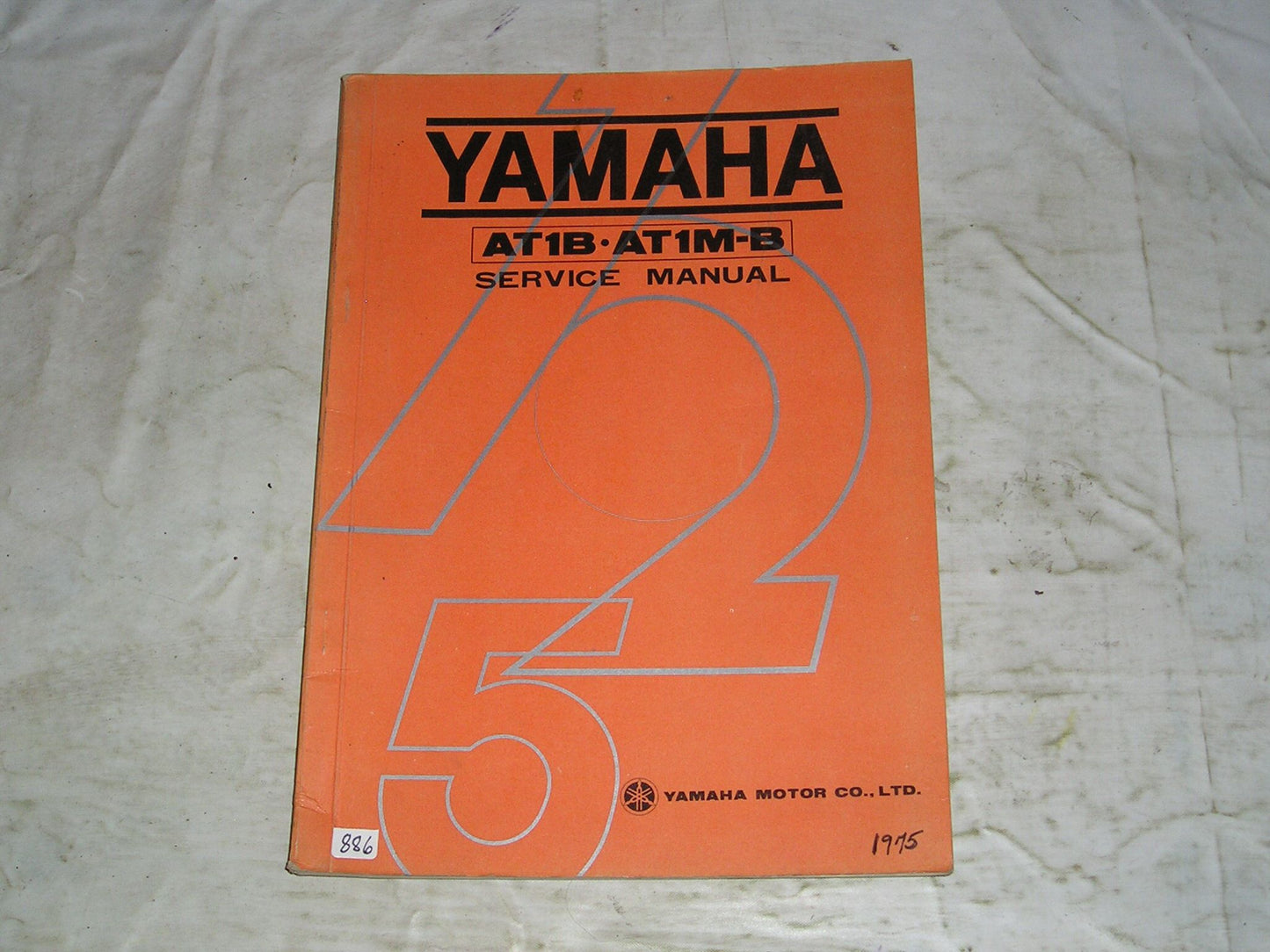 YAMAHA AT1 AT1B  AT1M-B  1970  Factory Service Manual  #886
