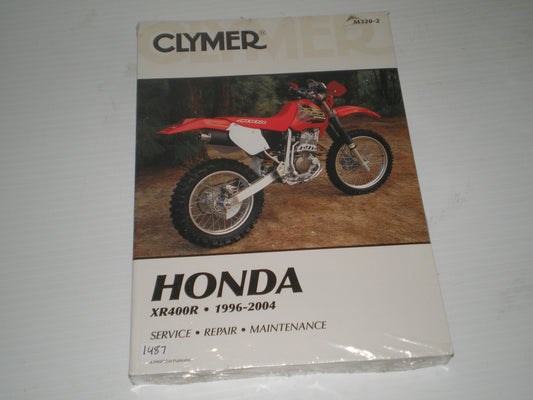 HONDA XR400R 1996-2004 Clymer Service Manual M320-2 #1487