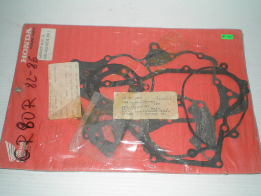 HONDA CR80 Complete Gasket Set 061A0-GC4-611 #40