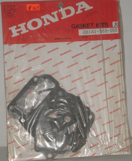 HONDA ATC125M Engine Top End Gasket Set 061A1-968-000 / 061A1-968-405